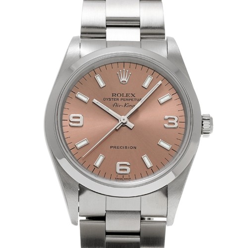 ROLEX Air-King 14000 pink WATCH 733719