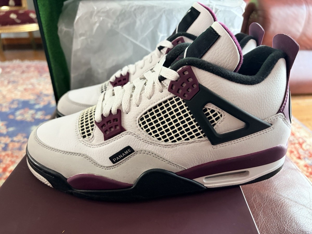 Jordan 4 Retro x Paris Saint- Germain Bordeaux 2020 NEW Men's Size