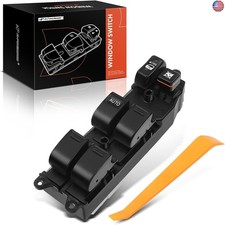 A-Premium Front Driver Side Master Power Window Switch Compatible with Toyota