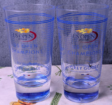 US Open Tennis 2015 2016 Champions List 6" Souvenir 2 Plastic Cups Grey Goose