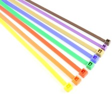 8", 50 lb. Cable Tie Assortment - pack of 100 