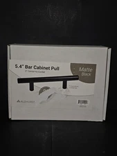 30Pk Matte Black 3" Center-to-Center Cabinet Hardware Handle Pulls 5" Length 