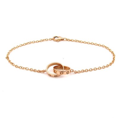 カルティエ　プレート Cartier Baby Love B6091100 18K Rose Gold A***** Bracelet | eBay