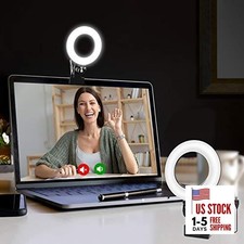 Video Conference Lighting Kit, Ring Light for Monitor Clip On,for Remote 5 Inch