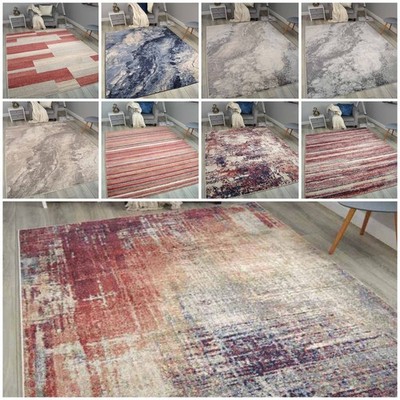 Moderner Stilvoller Boden Teppich Groß Weich Teppich für Wohnzimmer Schlafzimmer Wohnzimmer Flur