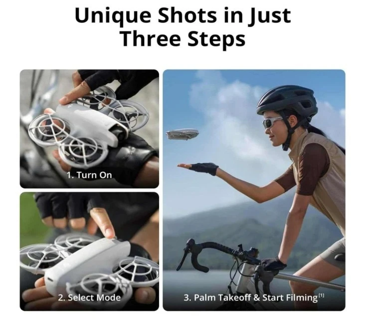 DJI Neo - Mini Drone with 4K UHD Camera for Adults (Controller-Free) - Image 3 of 4