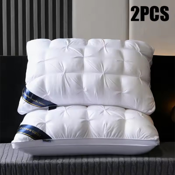 Cooling Bed Pillows Queen Size Set of 2 - Hotel Quality Soft Sleeping Pillows