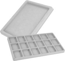 Grey Bead Board Trays for Jewelry Crafting   2 Piece Set