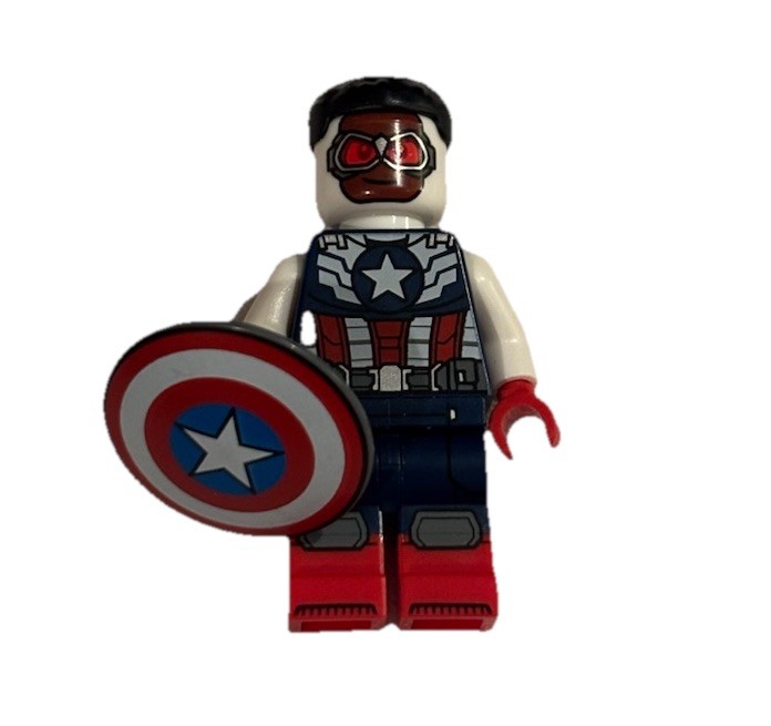 LEGO Marvel | CAPTAIN AMERICA (SAM WILSON) | SH0999 | Exclusive Minifigure