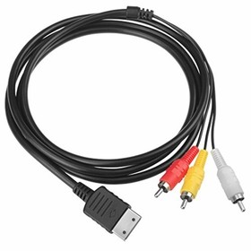Hookup Connection Kit Composite AV Cable Power Cord For Sega Dreamcast 1Z