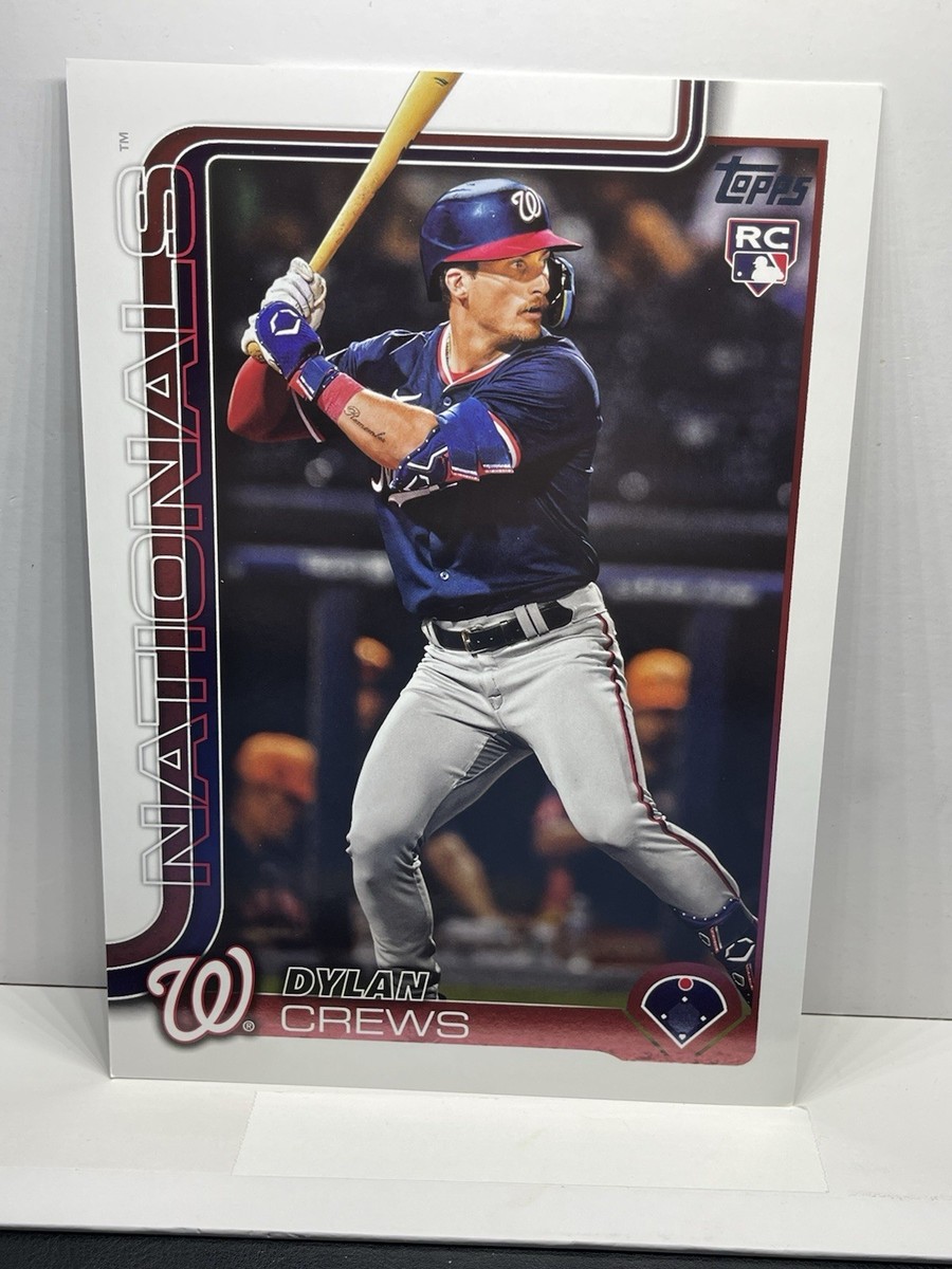 2025 Topps Series 1 Dylan Crews RC Jumbo Oversized Card #74