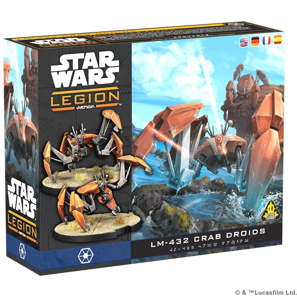 Star Wars Legion Separatist Crab Droid Unit Expansion AMG SWQ134 9590₽