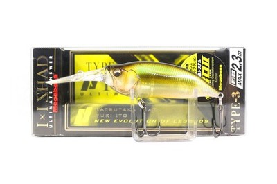 Megabass I X I Shad Type-3 2.3m 57mm 1/4oz Schwimmend K�der Ito Moroko (1118)