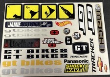 NOS GT BIKES DECAL SHEET