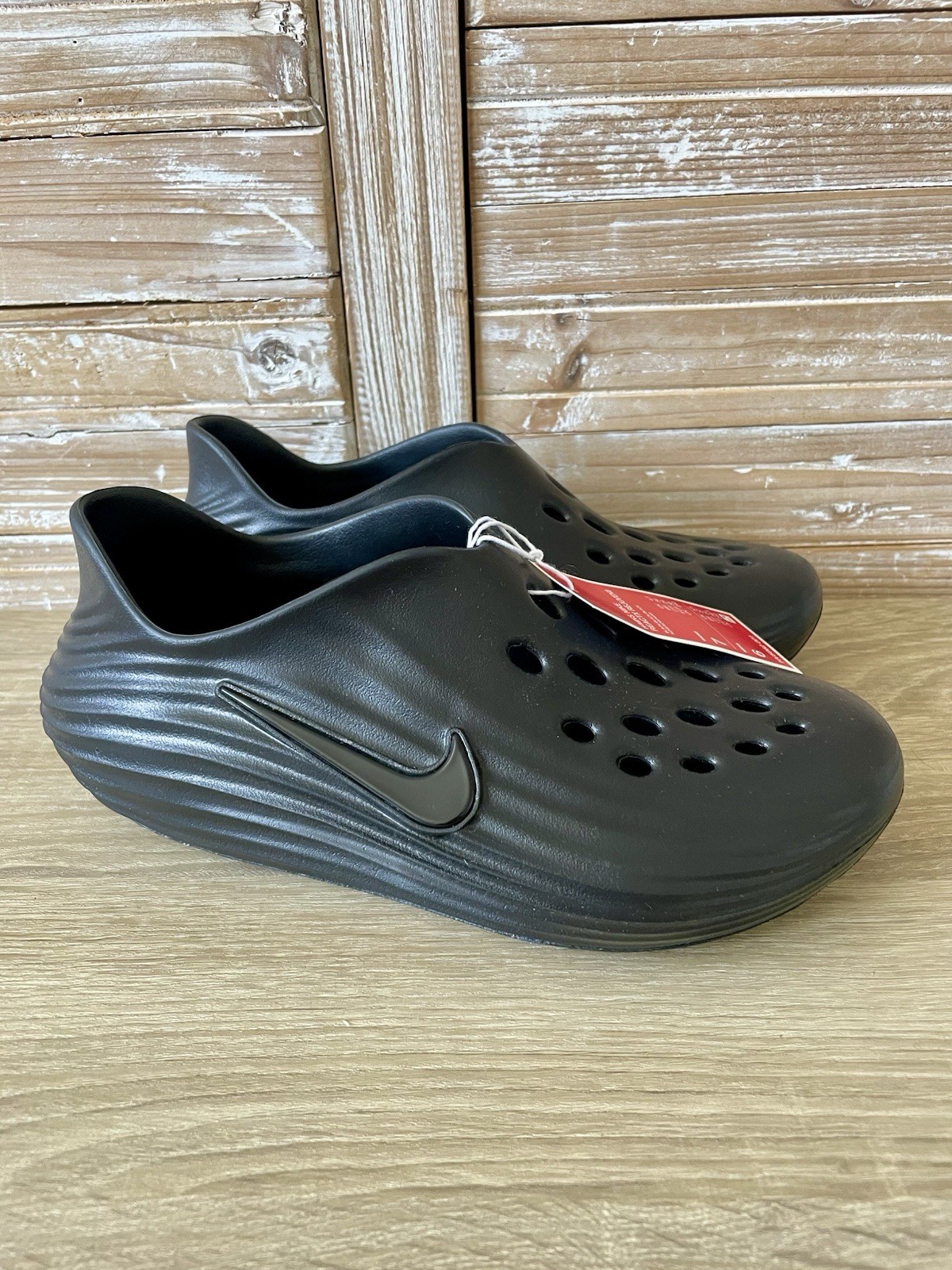 NEW! Nike ReactX Rejuven8 Triple Black HV5062-001 Women's 7 Men’s 6