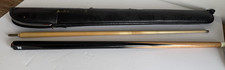 Vintage Adam Custom Pool Snooker Cue by Helmstetter 57" 2pc Snooker Cue / Case
