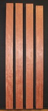 Bubinga turning blank, 34 X 2.5 X 2.5" Select Grade, Flawless and Great Color