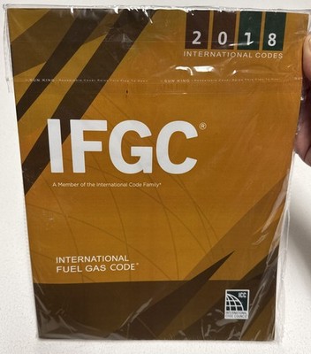2018 IFGC book, New, International fuel gas code