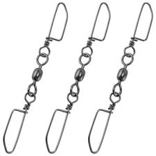 Alwonder 30-Pack Double Snap Swivels, Trolling Planer Board Line Release Clip...