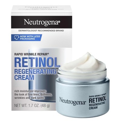 Neutrogena Rapid Wrinkle Repair Retinol Daily Moisturizer 1.7oz Hyaluronic Acid