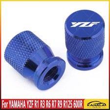 For YAMAHA YZF R1 R3 R6 R7 R9 R125 600R 1000R Tire Valve Stem Cover Cap Plug