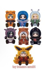 Top Toy Naruto Beast Party Sitting Series2 Plush Vinyl Confirmed Blind Box 7pcs