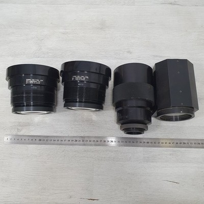 4x Vintage Objektiv X Ray Objektiv Konvolut - S82