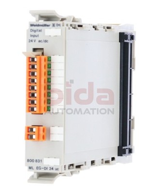 Weidmüller 800831 ML EG-DI 24 uc Digiales Eingangsmodu Digital Input Module