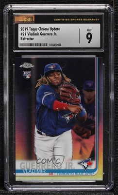 2019 Chrome Update Target Refractor 5/250 Vladimir Guerrero Jr #21 Rookie RC 8k3
