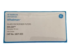 (100) WHATMAN Grade 934-AH Glass Microfiber Filter Paper 55mm Circles 1827-055