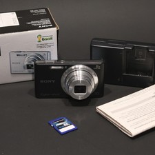 Sony Digital Camera DSC-W730 16mp with 8gb SD Card Point and Shoot Digicam