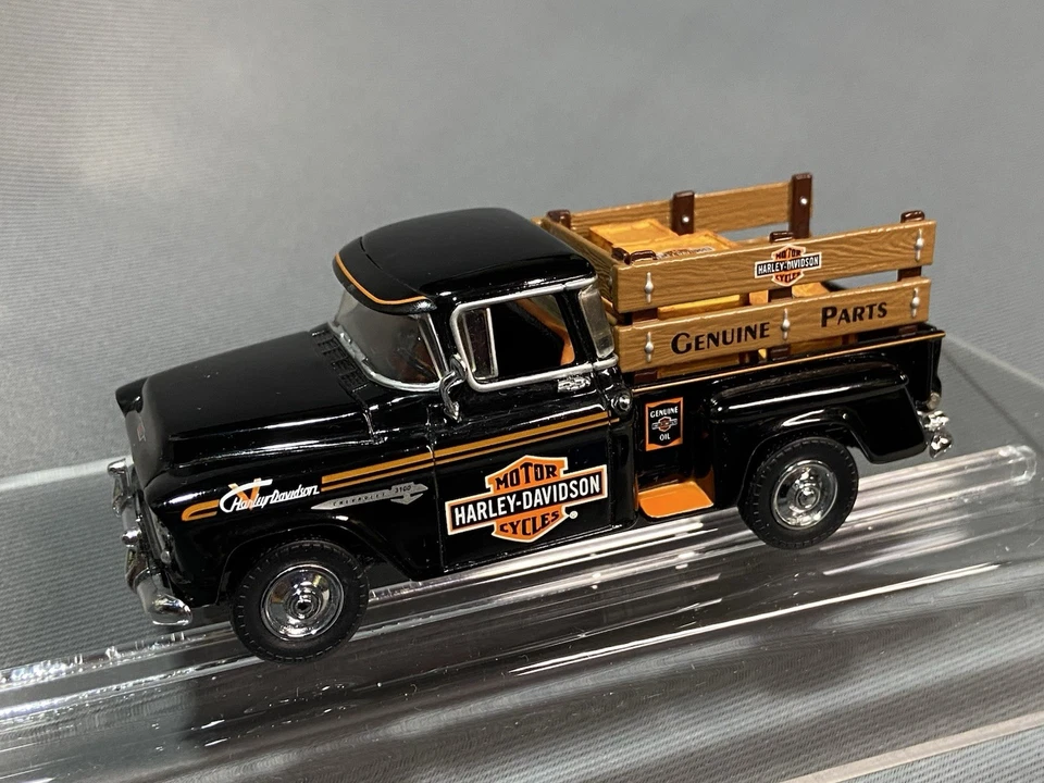 Matchbox Harley Davidson YIS01 1955 Chevrolet Pickup - Image 3 of 4