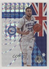 2019 Panini Mosaic International Men of Mastery Silver Prizm Ben Simmons #3 0jo3