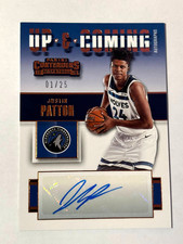2017 Panini Contenders Up and Coming Bronze 01/25 Justin Patton #UC-JPT Auto