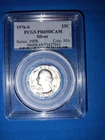 1976-S Silver Proof Bicentennial Washington Quarter 25c - PCGS PROOF69 DEEPCAMEO