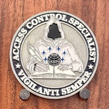 DARPA SID Access Control Specialist Challenge Coin  1#32