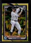 2024 Bowman Draft Sapphire Bryce Rainer Chrome Refractor Yellow 1st #/75 Tigers
