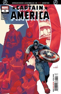 Captain America #6   CVR A Cover Variant Pre Order 1/21/26 Marvel Comics