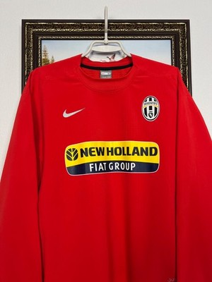 Vintage Nike Juventus Football Red Sweatshirt Mens Jacket Track