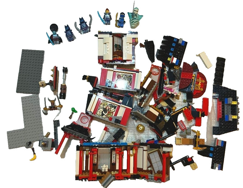 LEGO 70670 Monastery of Spinjitzu Ninjago Legacy 2019 Missing without Box
