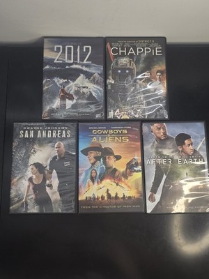 Sci-Fi - Five Movie set - Chappie, San Andreas, 2012, Cowboys and Aliens...