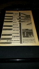 George Feyer South Pacific Oklahoma Rare Original 1958 Promo Poster Ad Framed!