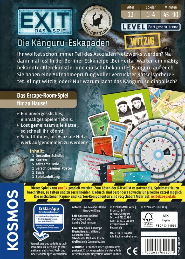 Thumbnail - Kosmos Exit - Die Känguru-eskapaden