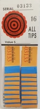 "12"  # 16 Sure Tip Boards (01-16)  Pull Tabs/Jar Tickets Free Shipping US