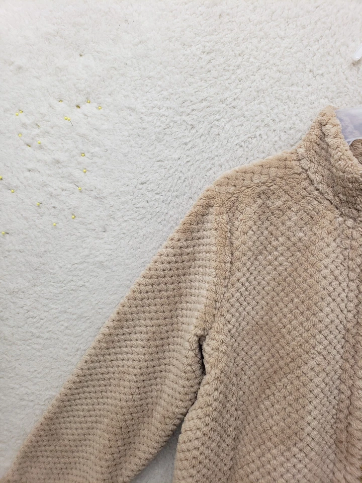 Jaqueta Anne Klein Feminina Marrom Médio 100% Poliéster Zíper Completo Pele Fuax Ajuste Regular - Imagem 2 de 4