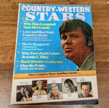 Vintage Country Western Stars Magazine Sept 1971 Glen Campbell, Johnny Cash