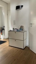 USM Haller Board, sideboard, wie neu,weiß,schwarz,lichtgrau,gelb