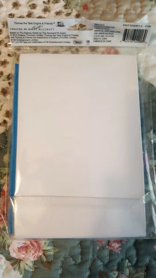 16 件套 Thomas The Train 邀请函和信封 4 英寸 x 6 英寸全新  — 第 2/2 张图片