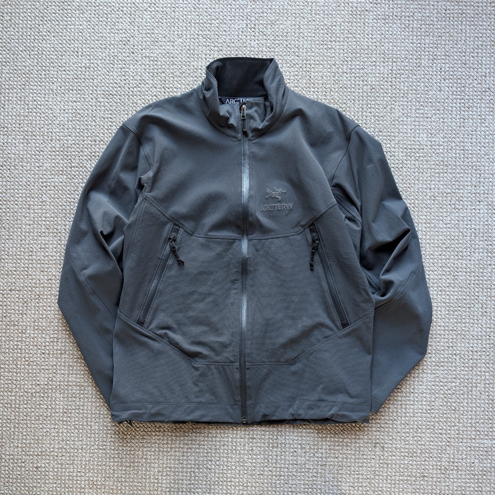 Arc'teryx Gamma AR Giacca Soft Shell Grigio Blu Uomo Medium #ARC340