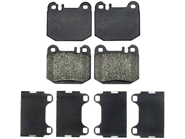 For 2004-2005 Maserati Quattroporte Brake Pad Set Rear AC Delco 79286ZYTR